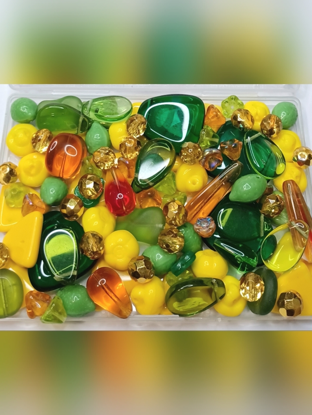 Czech glass beads loose mix 100pcs Jewelry Making